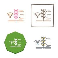 Smart-Farm-Vektor-Symbol vektor