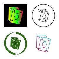 Poker-Vektor-Symbol vektor