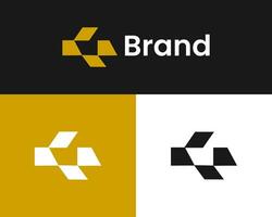 abstrakt fm tech och teknologi logotyp design för företag vektor