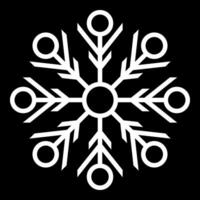 Weihnachten Schnee Symbol, Silhouette Vektor. Ornament Design zum Poster, Gruß Karten, Broschüren, Banner, Winter und Neu Jahr Sozial Medien. vektor