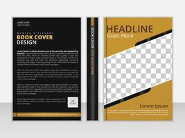 kreativ företag bok omslag design layout vektor