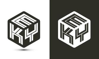 gut Brief Logo Design mit Illustrator Würfel Logo, Vektor Logo modern Alphabet Schriftart Überlappung Stil.