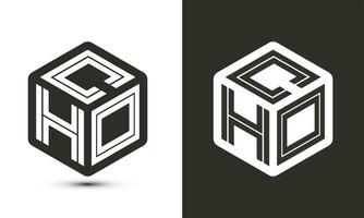 välja brev logotyp design med illustratör kub logotyp, vektor logotyp modern alfabet font överlappning stil.