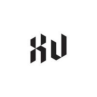 xw geometrisch und futuristisch Konzept hoch Qualität Logo Design vektor