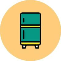 Kühlschrank-Vektor-Icon-Design-Illustration vektor