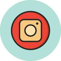 instagram Vektor Symbol Design Illustration