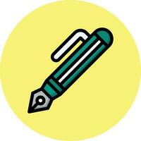 Stift-Vektor-Icon-Design-Illustration vektor