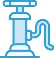Luft Pumpe Vektor Symbol Design Illustration