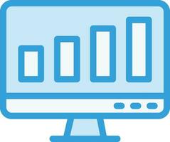 statistik vektor ikon design illustration