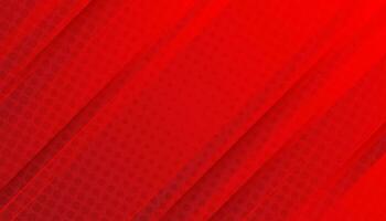 rot abstrakt Technologie geometrisch modern Streifen Hintergrund mit Halbton Punkt Textur Muster vektor