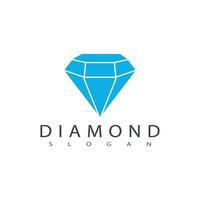 diamant logotyp vektor mall symbol design