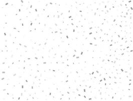lyx silver- rektangulär glitter konfetti bakgrund. vit festlig textur. vektor