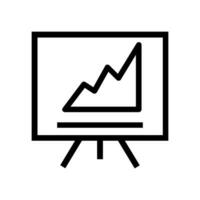 Geschäft Analytik Symbol Vektor. Daten Analyse Illustration unterzeichnen. Daten Wissenschaft Symbol. profitieren Graph Logo. vektor