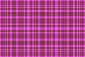 Tartan Hintergrund Textur von Muster Stoff nahtlos mit ein Plaid Vektor prüfen Textil.