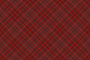 Tartan Stoff nahtlos von Textur prüfen Hintergrund mit ein Vektor Muster Textil- Plaid.