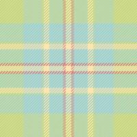 Hintergrund Muster Textil- von Textur Plaid nahtlos mit ein Vektor prüfen Stoff Schottenstoff.