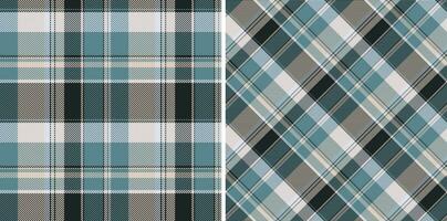 tartan bakgrund vektor av pläd mönster sömlös med en kolla upp tyg textur textil.