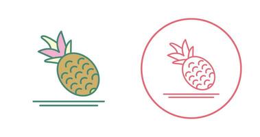 Ananas-Vektor-Symbol vektor