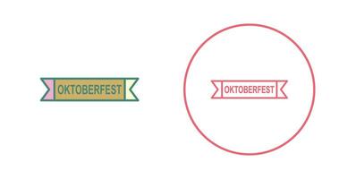 Oktoberfest-Banner-Vektor-Symbol vektor