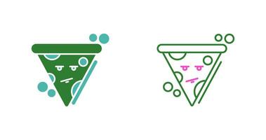 Pizza-Vektor-Symbol vektor