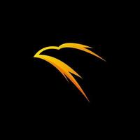 fantastischer Adler-Logo-Vektor vektor