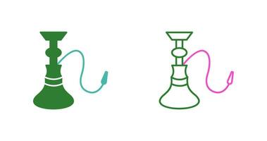 einzigartiges Shisha-Vektorsymbol vektor