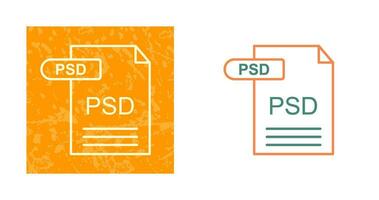 PSD-Vektorsymbol vektor