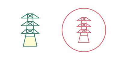 einzigartiges Turmvektorsymbol vektor