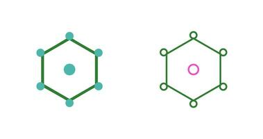 Vektorsymbol für eindeutige Knoten vektor