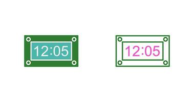 einzigartiges Timer-Vektorsymbol vektor