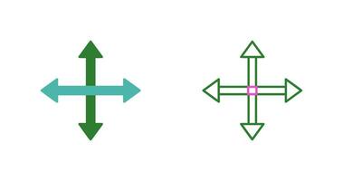 einzigartiges Move-Vektor-Symbol vektor