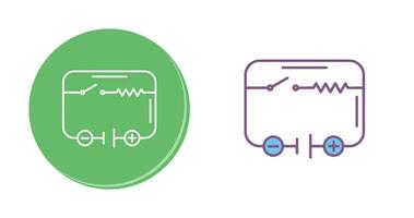 elektrisk krets vektor ikon