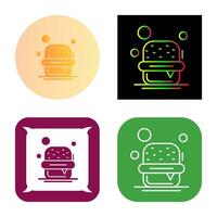 Burger Vektor Icon