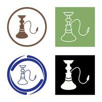 einzigartiges Shisha-Vektorsymbol vektor