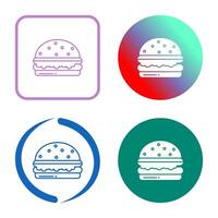 Burger Vektor Icon