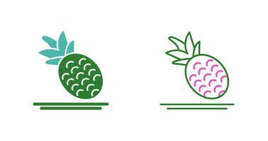 Ananas-Vektor-Symbol vektor