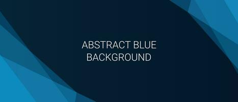 Blau abstrakt Hintergrund mit Dreiecke Vorlage Vektor Design