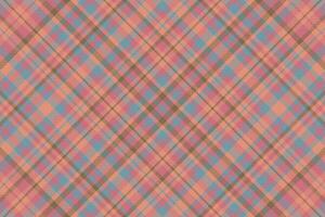 Tartan-Plaidmuster mit Textur und Retro-Farbe. vektor