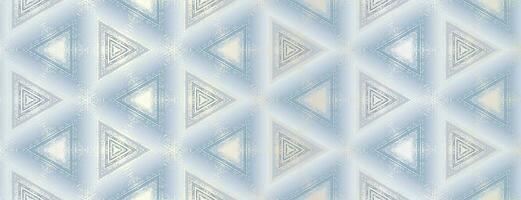 abstrakt Silber und Licht grau texturiert Dreiecke Muster. geometrisch Ornament zum Design, Poster, Banner, Verpackung Design, Verpackung Papier, Hintergrund, Hintergrund vektor