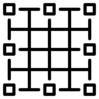 Vektor Gitter Symbol Illustration zum Netz, Anwendung, Infografik, usw