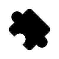 Puzzle Symbol Vektor Symbol Design Illustration