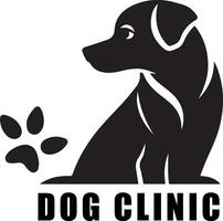 Hund Klinik Vektor Logo Illustration 5