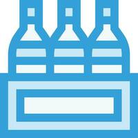 Wein Box Vektor Symbol Design Illustration