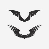 Flügel-Logo-Vektor-Symbol Symbol Illustration Design-Vorlage vektor