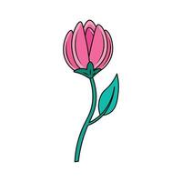 blomma ikon vektor illustration