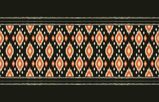 ethnisch abstrakt Ikat Kunst. aztekisch Ornament drucken. geometrisch ethnisch Muster nahtlos Farbe orientalisch. Design zum Hintergrund ,Vorhang, Teppich, Hintergrund, Kleidung, Verpackung, Batik, Vektor Illustration.