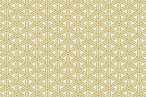 nahtlos abstrakt Gold Luxus Muster Streifen Linien Hintergrund mit geometrisch Vektor Design
