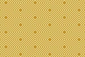 nahtlos abstrakt Gold Luxus Muster Diamant Formen Hintergrund mit geometrisch Zickzack- Linien Vektor Design
