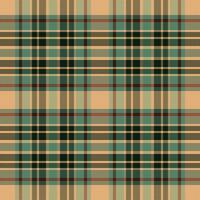 Tartan-Plaidmuster mit Textur und Retro-Farbe. vektor