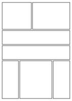 Manga Storyboard Layout a4 Vorlage zum schnell erstellen Papiere und Comic Buch Stil Seite 28 vektor